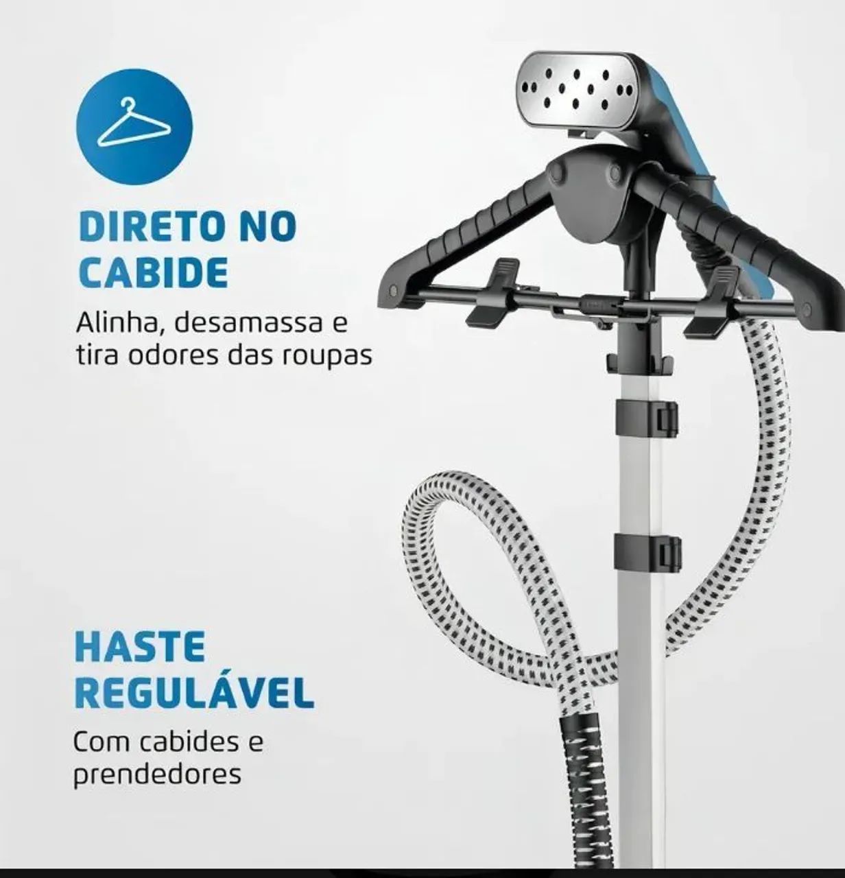 Passadeira vertical a vapor  - Foto 3