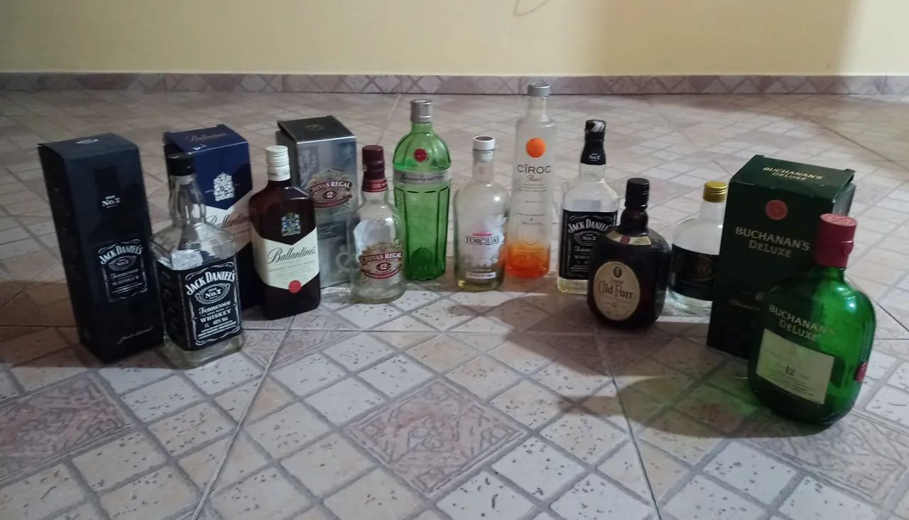 Garrafas para artesanato