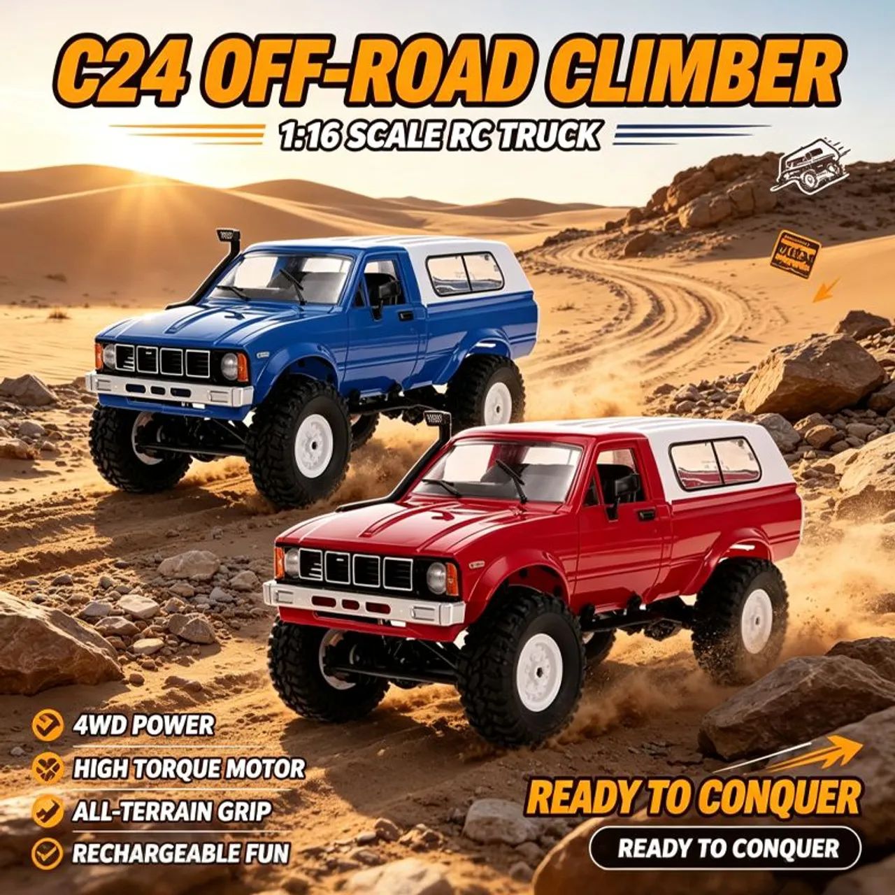 WP-L C24 Toyota Hilux 1:16 - Foto 4