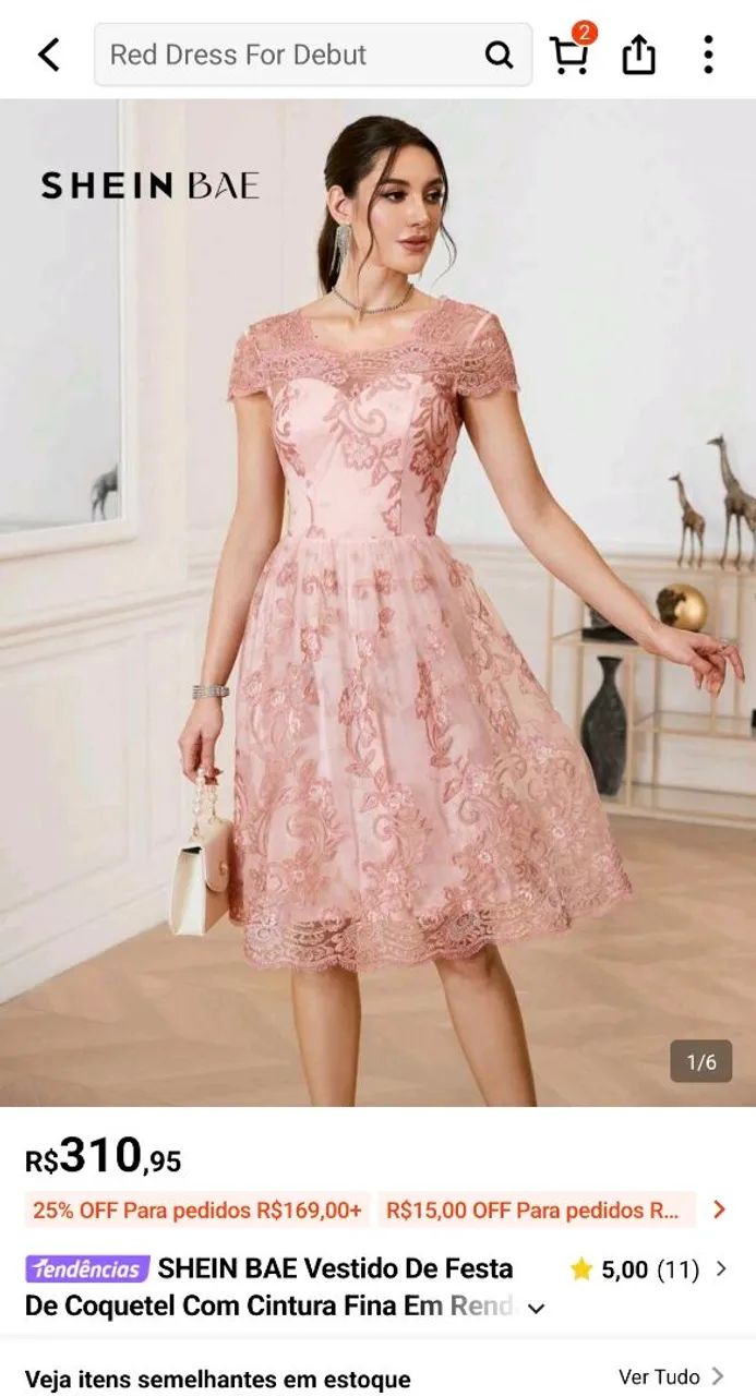 Vestido de festa 
