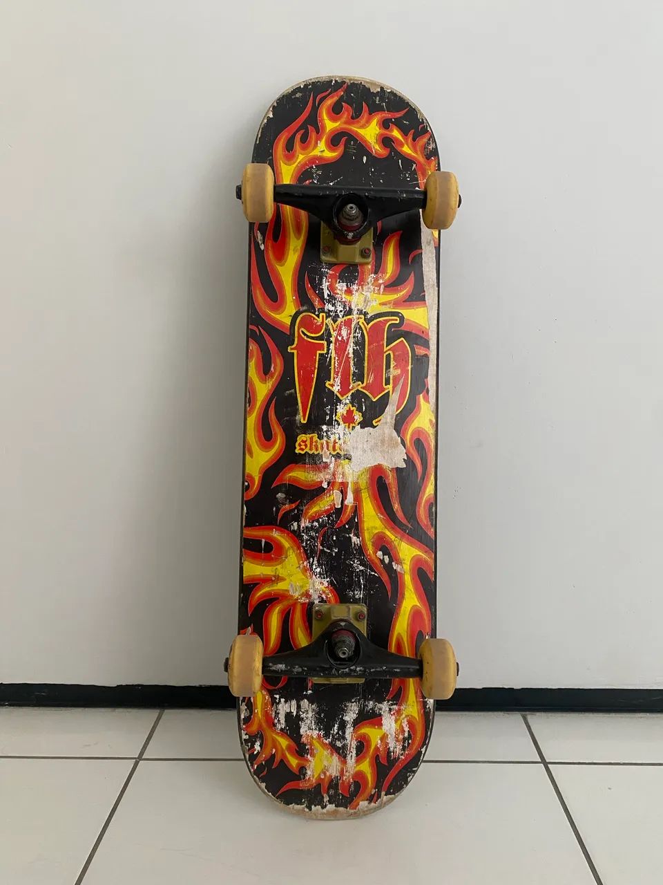 SKATE SK8 FOLHA COMPLETO - Foto 4