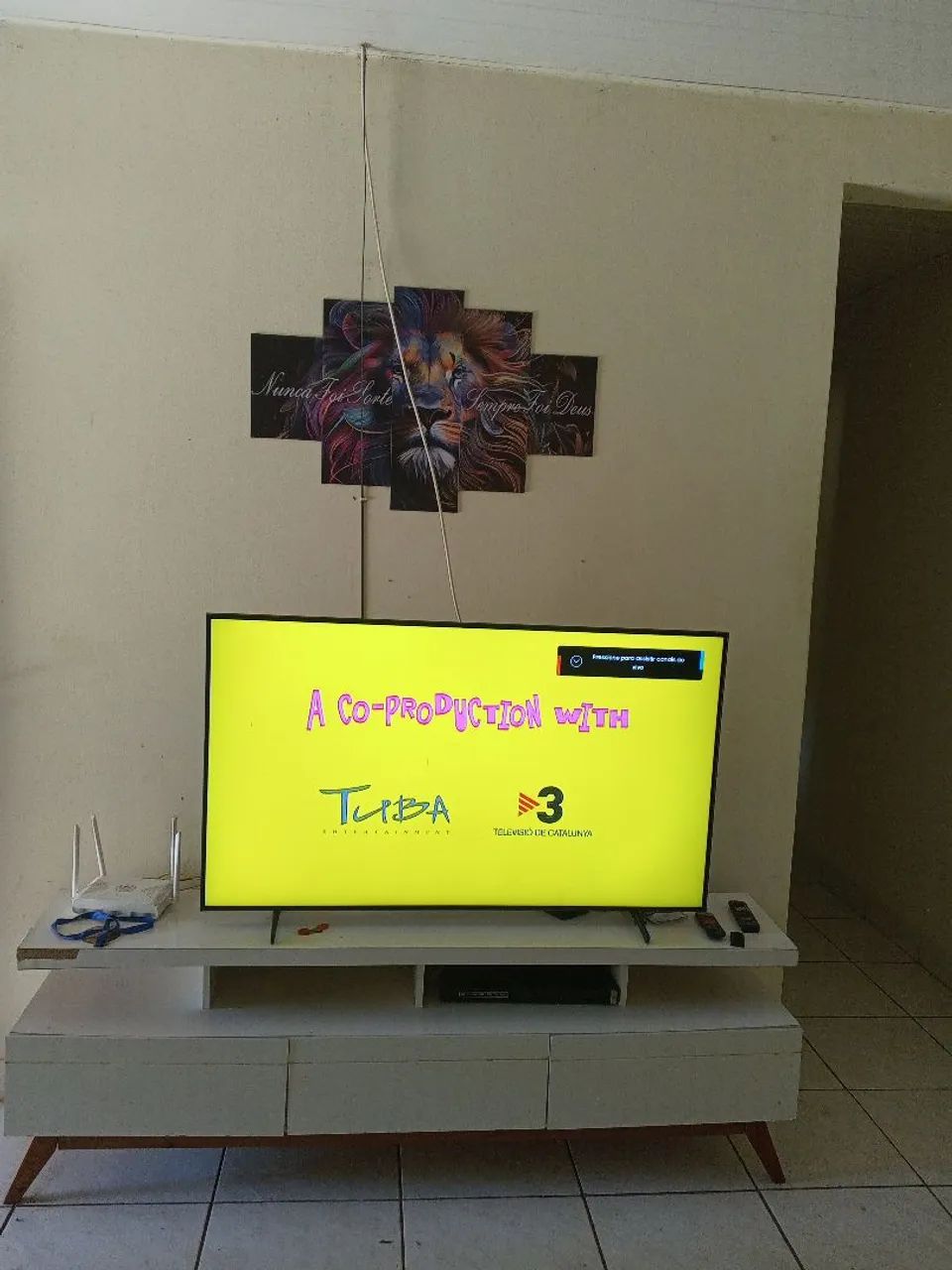 Tv Samsung 55 polegadas Smart Seminova - Foto 2