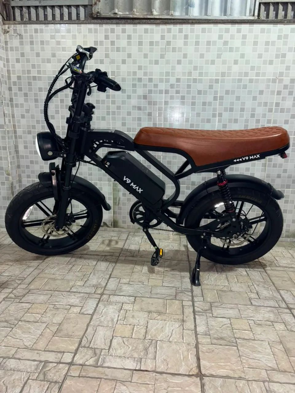 Bicicleta elétrica V9 MAX - Foto 5