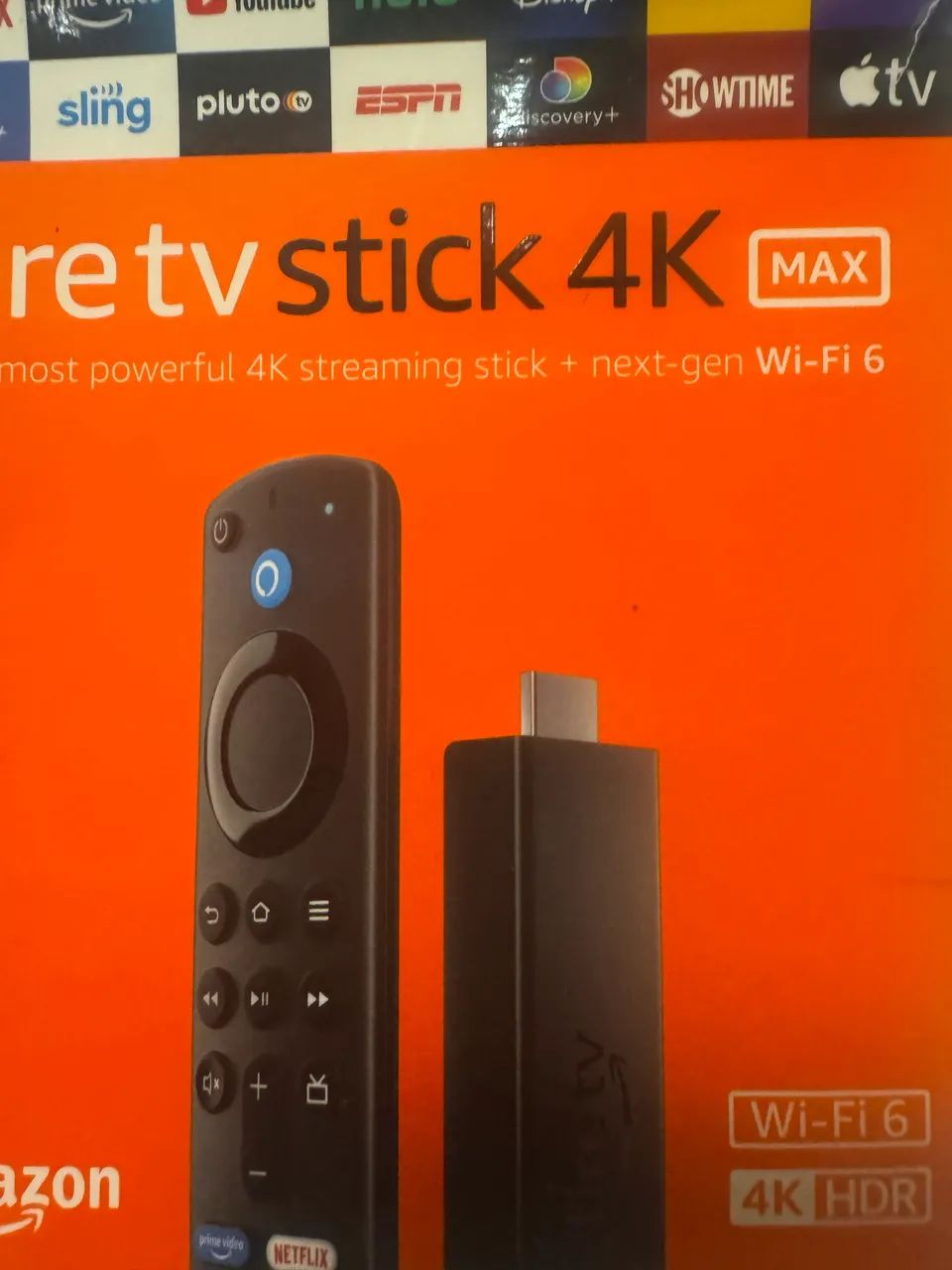 Amazon Fire TV 4k stick max wifi 6 - Dispositivos de Streaming - Pituba ...