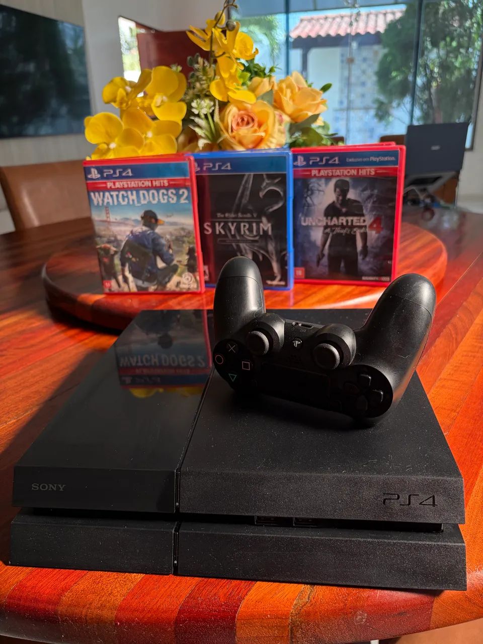 PS4 + 3 JOGOS - Foto 2