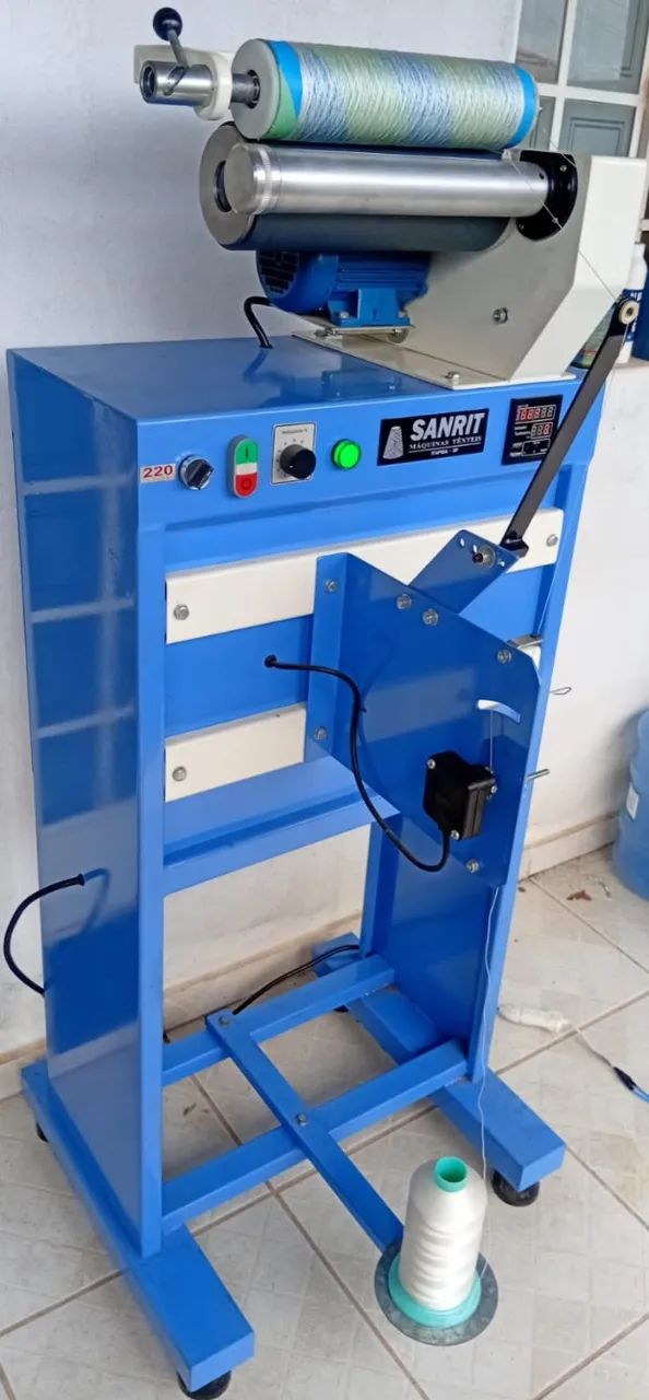 Conicaleira, maquina de repassar linhas, cordão, fios, bobinadeira. - Foto 2