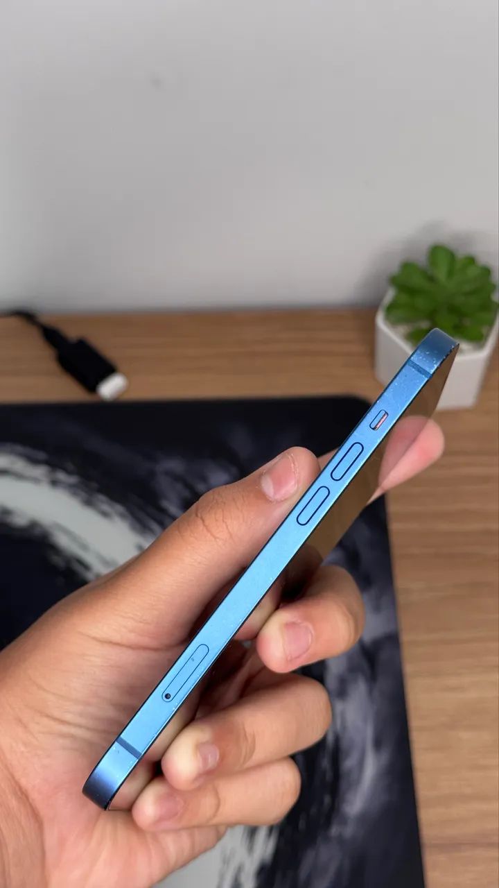 IPHONE 13 128gb AZUL OPORTUNIDADE IMPERDÍVEL - Foto 4