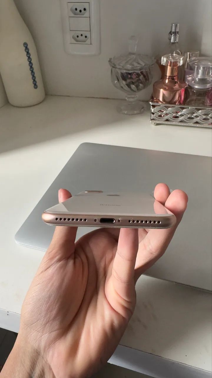 Vendo iPhone 8 Plus rose!! - Foto 4