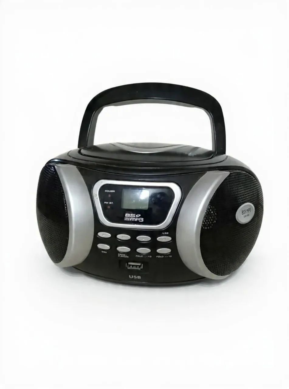 Rádio portatil AM/FM Briatania - Conservado 