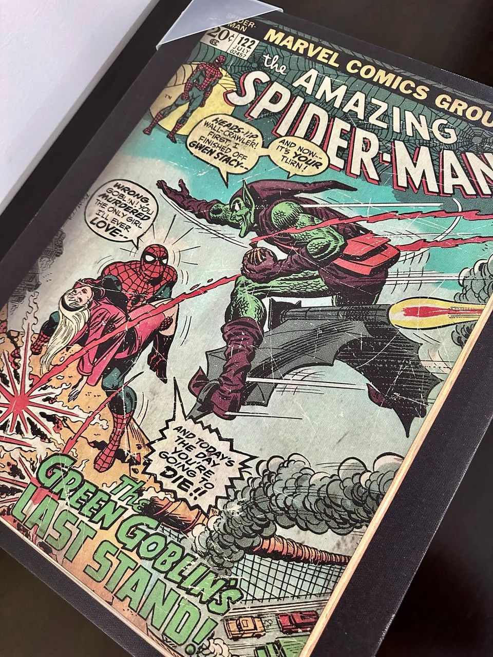 Quadro de Capa de Gibi - Homem Aranha  - Foto 2