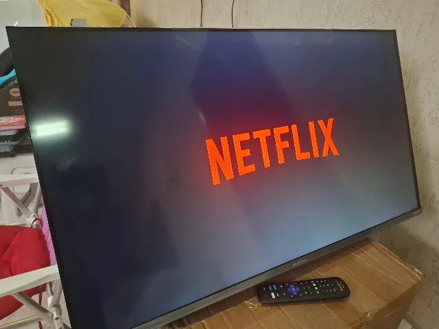 Smart TV 40 Polegadas Roku Britânia Televisão 40" Wi-Fi Estado de Nova - Foto 2
