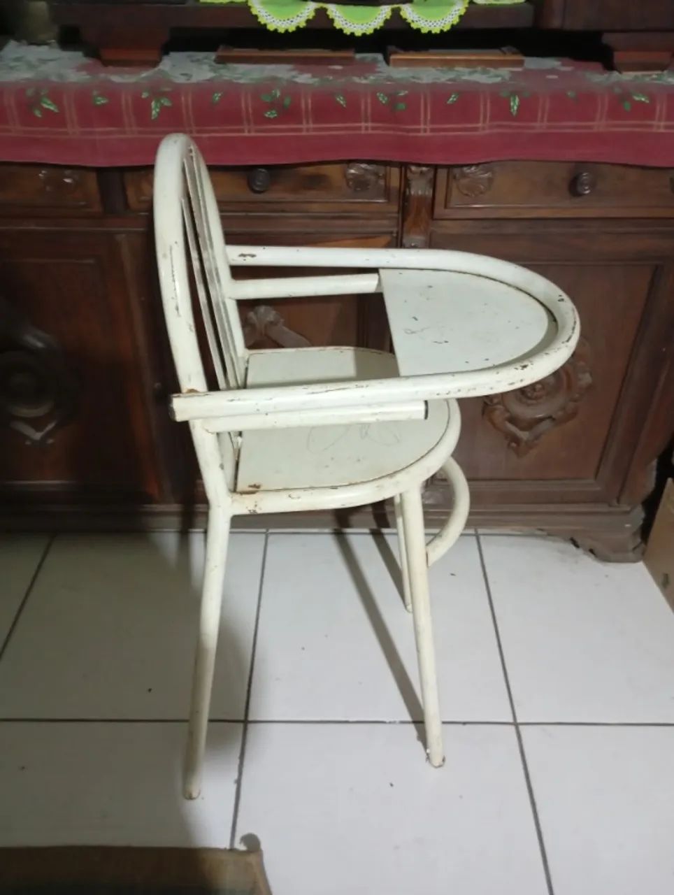 cadeira alimentação bebe ferro - Foto 2
