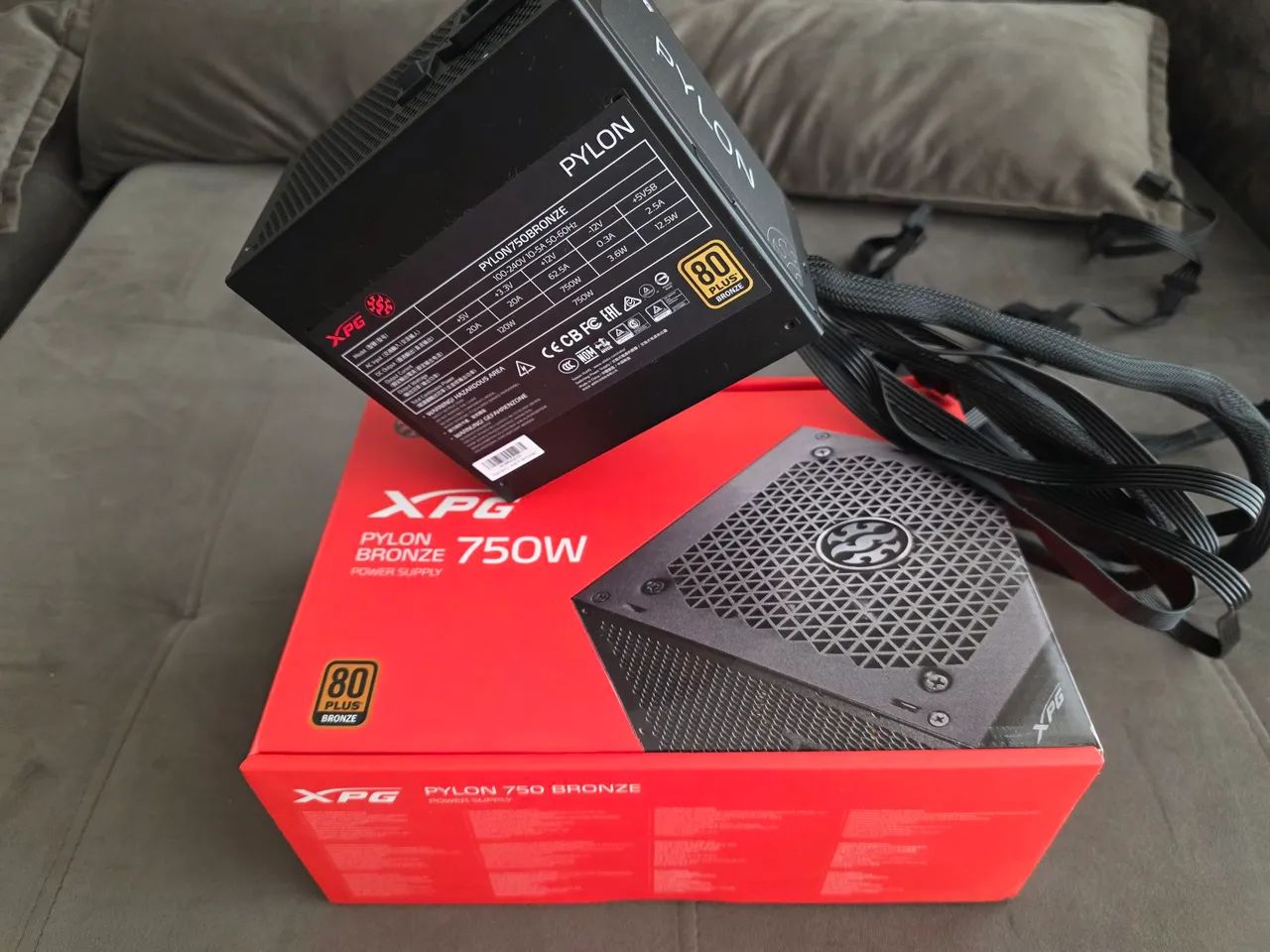 Fonte Xpg 750w 80 Gold