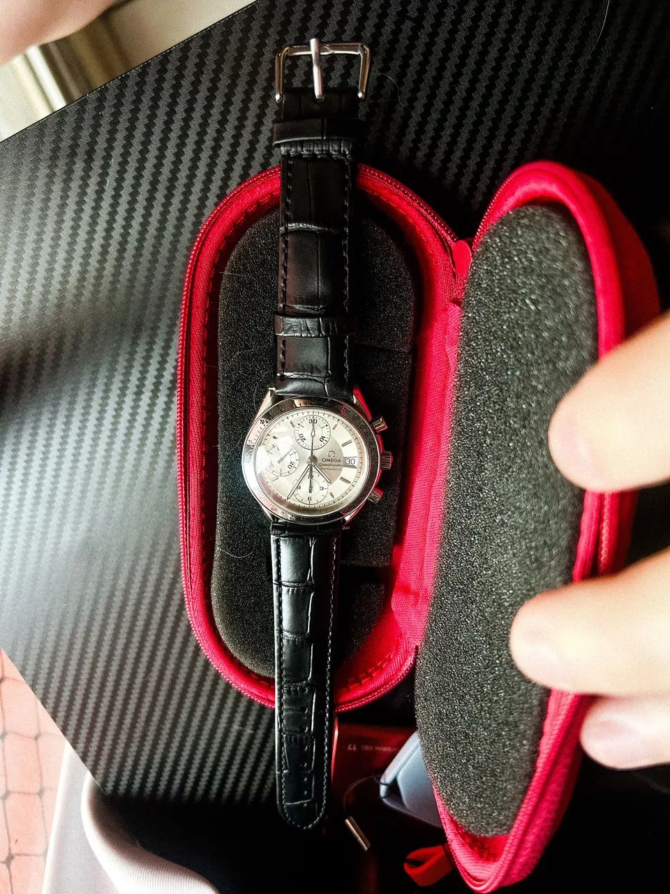 Relógio Omega Speedmaster Reduced Original 39mm - Foto 3