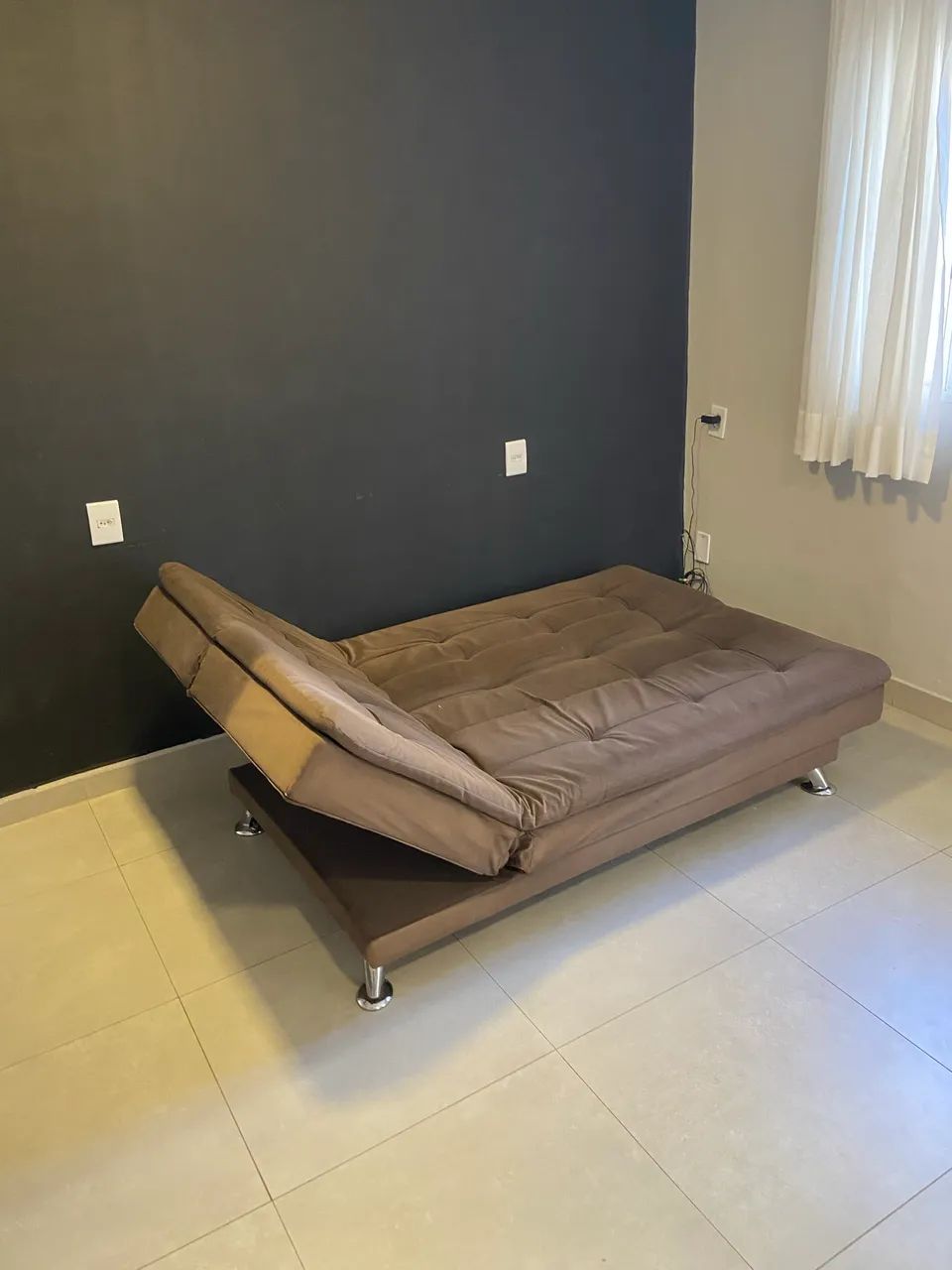 Sofá cama com chaise - Foto 3