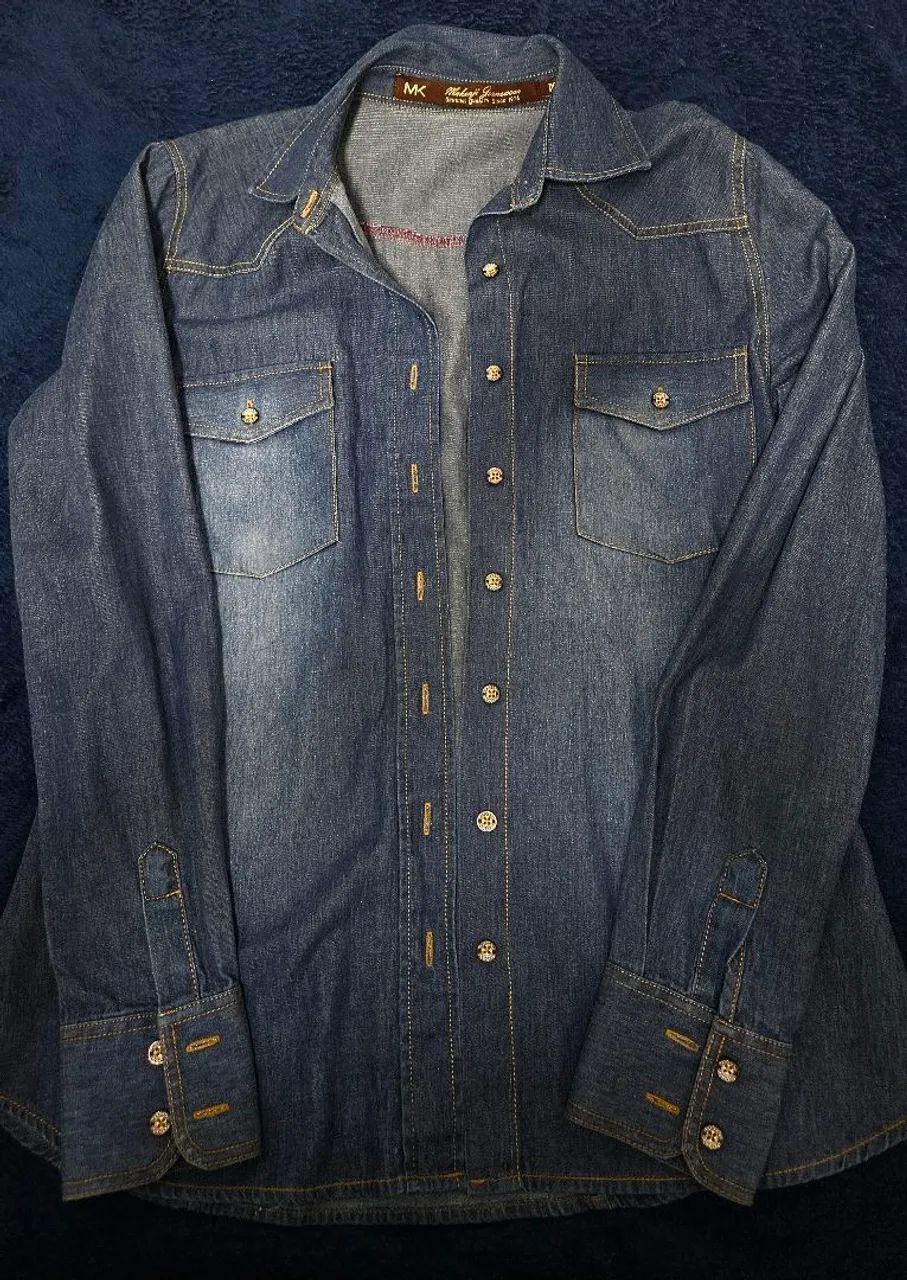 Camisa Jeans Makenji - Foto 3