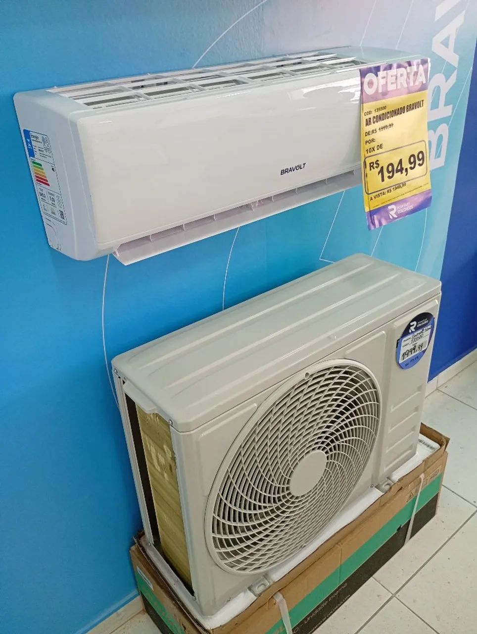 Central de ar 12 mil BTUs Inverter  - Foto 5