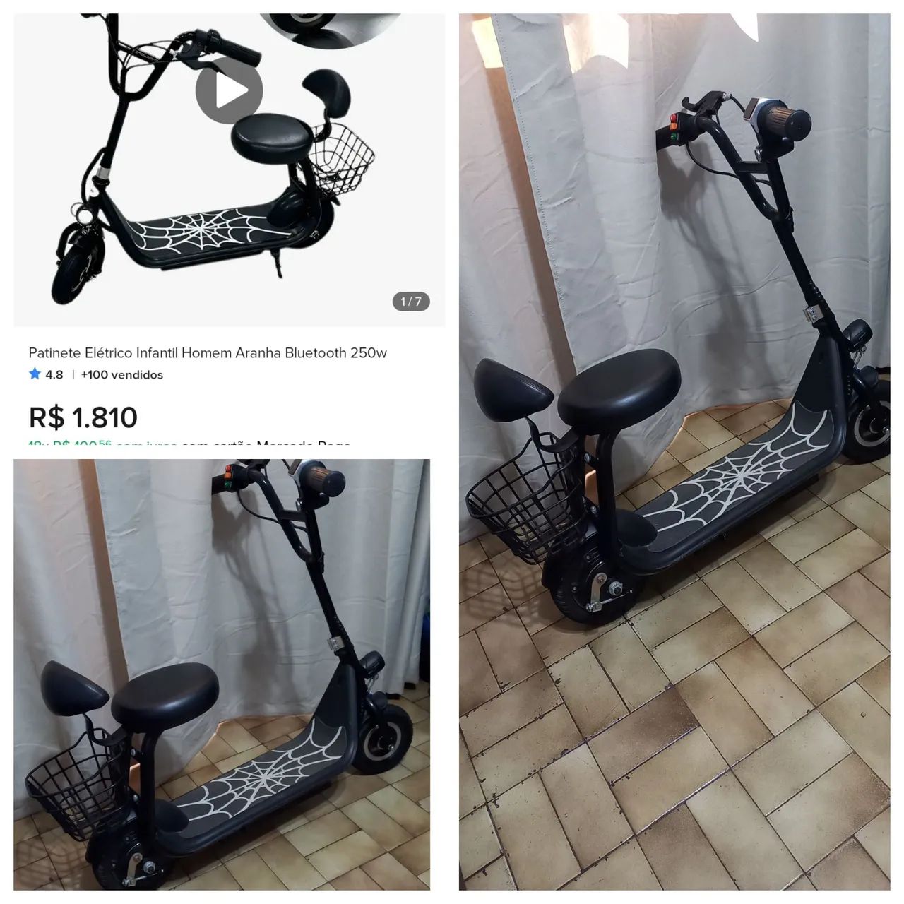 Moto elétrica ( crianças)