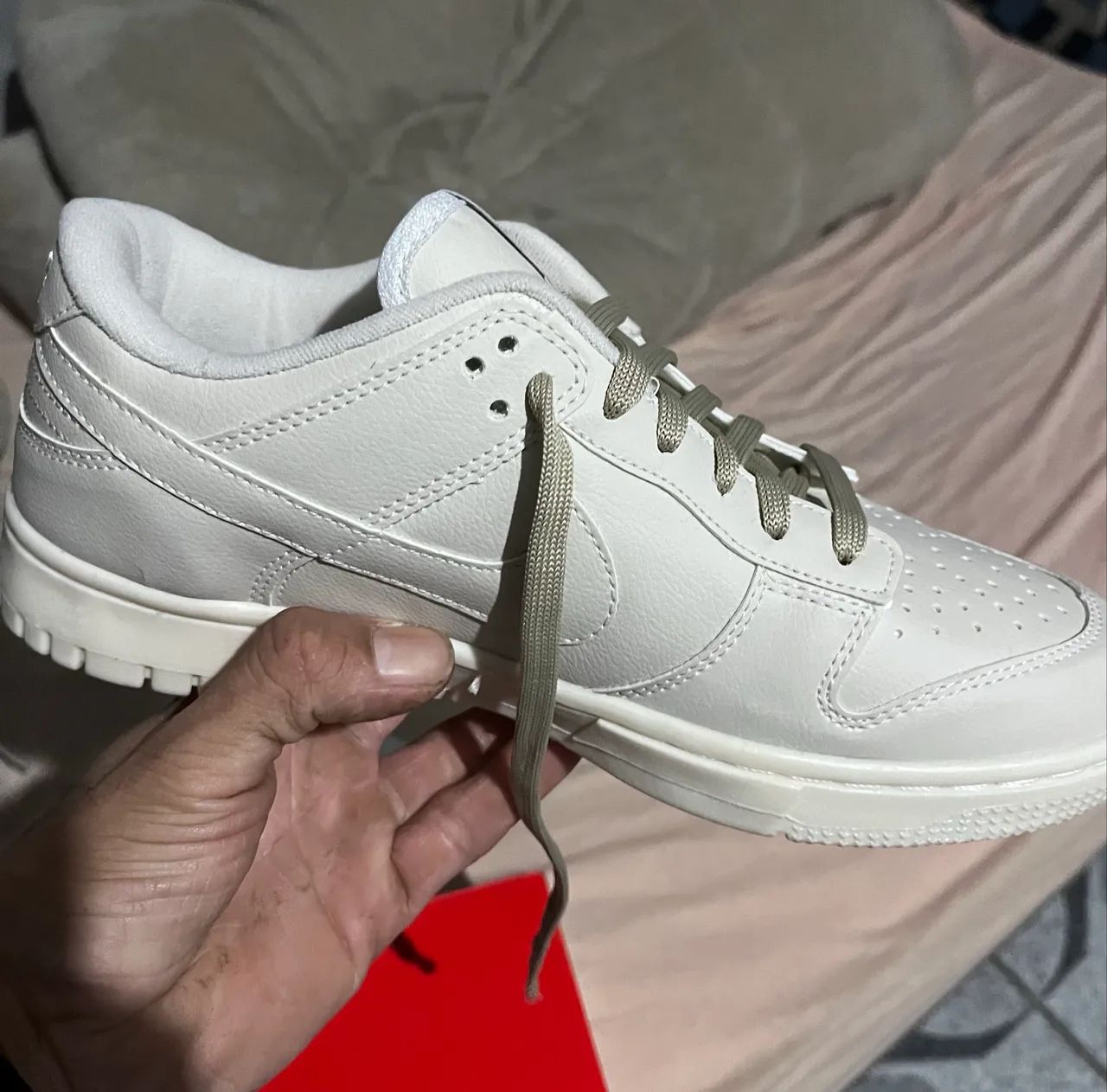 TÊNIS NIKE DUNK LOW BRANCO  39 - Foto 2