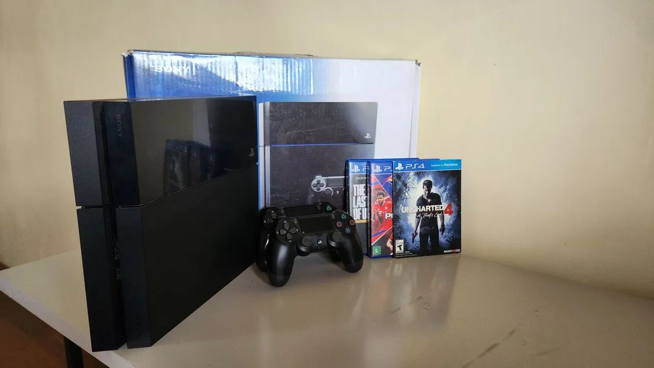 PS4 FAT completinho - Foto 2