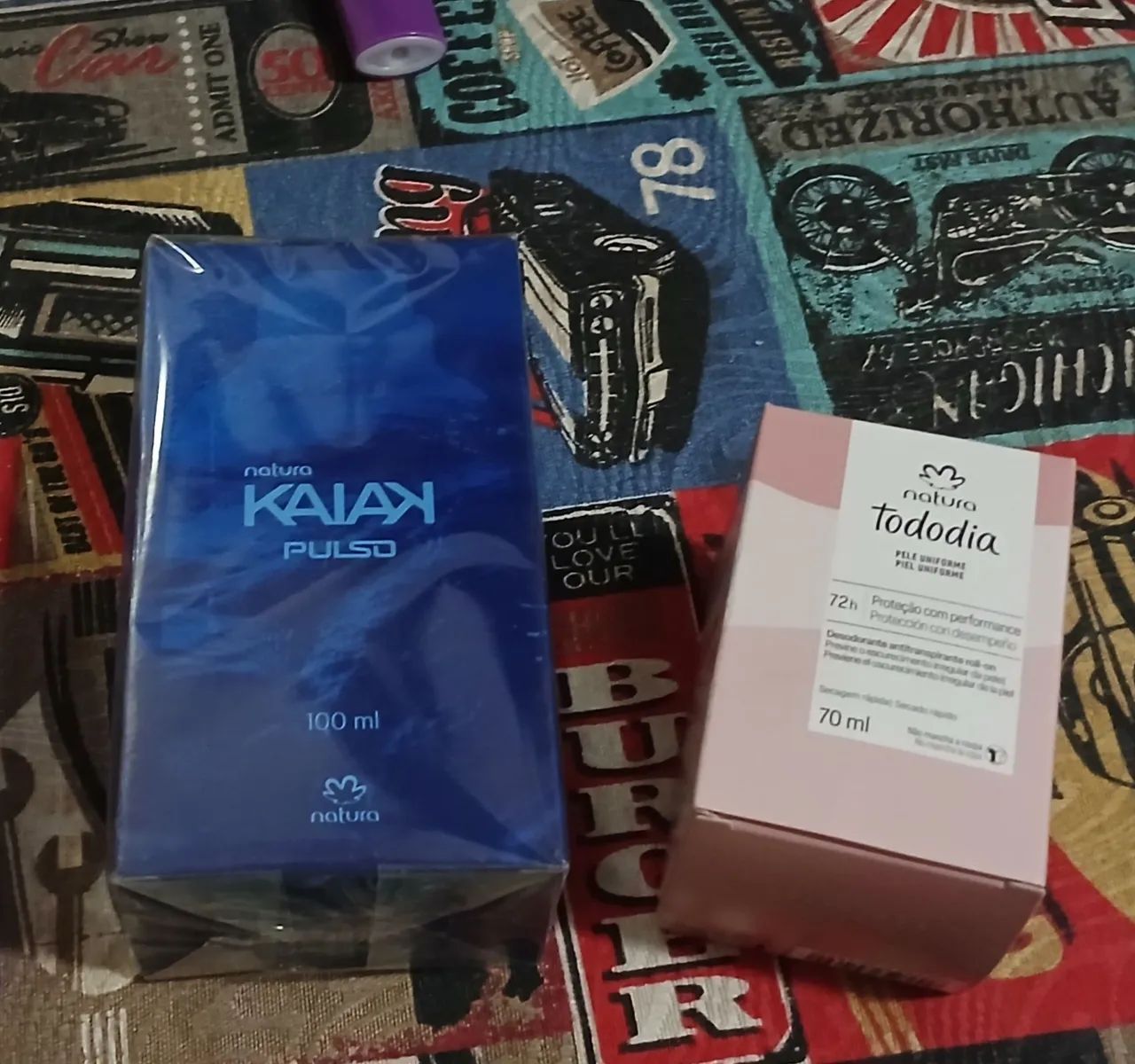 Kit perfume e Desodorante Natura