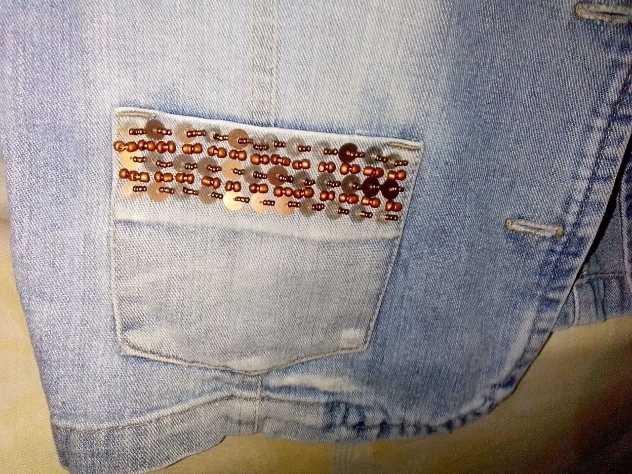 COLETE JEANS FEM. N°40 (RECORTE) - Foto 5