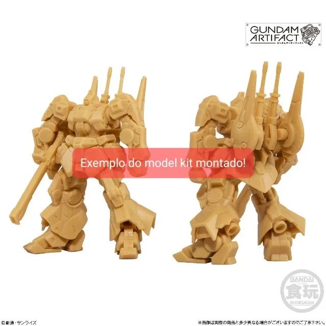 Rick Dias Mini Model Kit Gundam Artifact - Foto 2