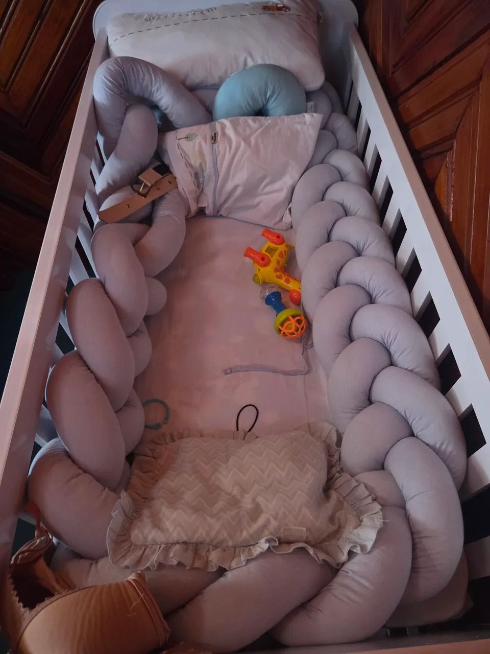 Berço Infantil - Pouco Uso + Colchão - Foto 5