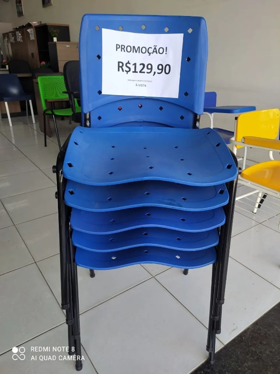 PROMOÇÃO CADEIRA FIXA SEMI NOVA 