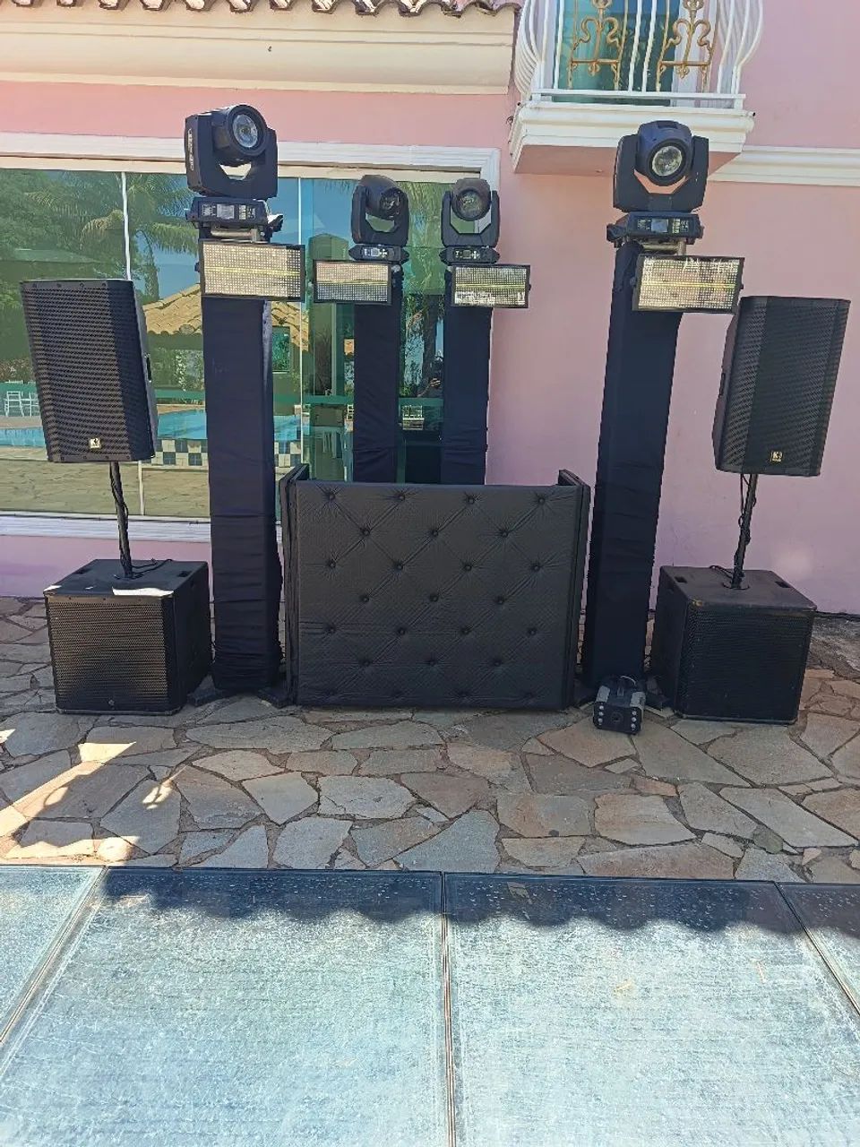 Palco, som, iluminação e Dj  - Foto 5
