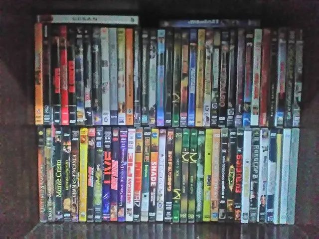 Coleção de DVDs Originais e Seminovos Filmes diversos