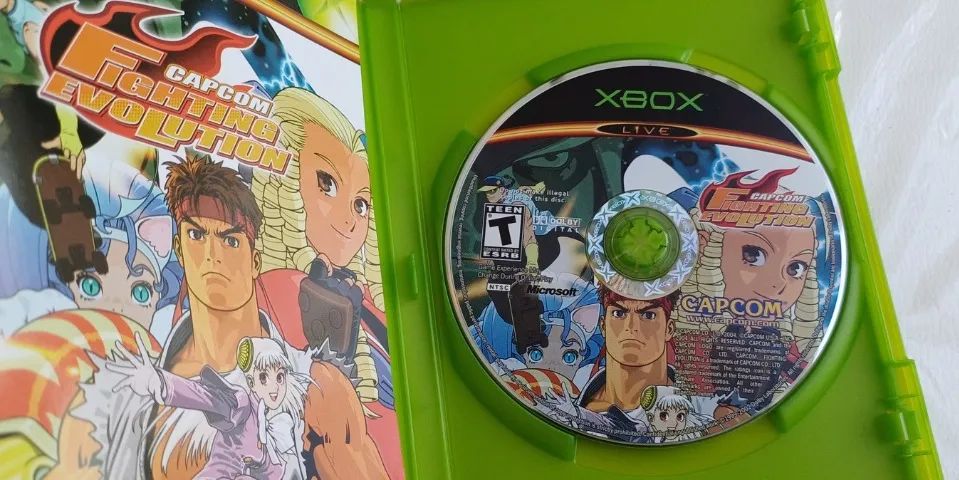Jogo Capcom Fighting Evolution Xbox Completo Impecável - Foto 2