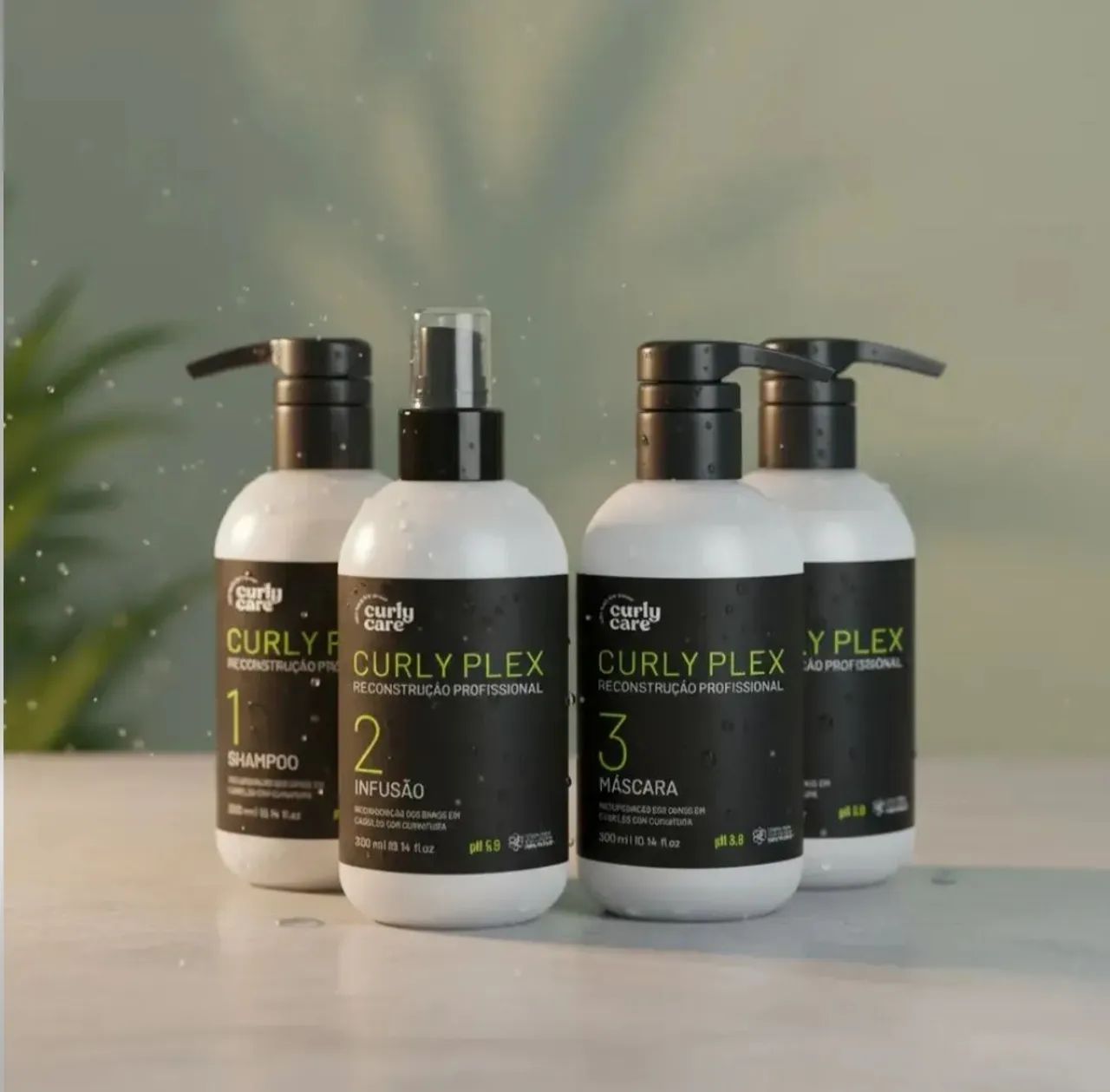 Kit de produtos para cabelos ondulados, cacheados e crespos. - Foto 2