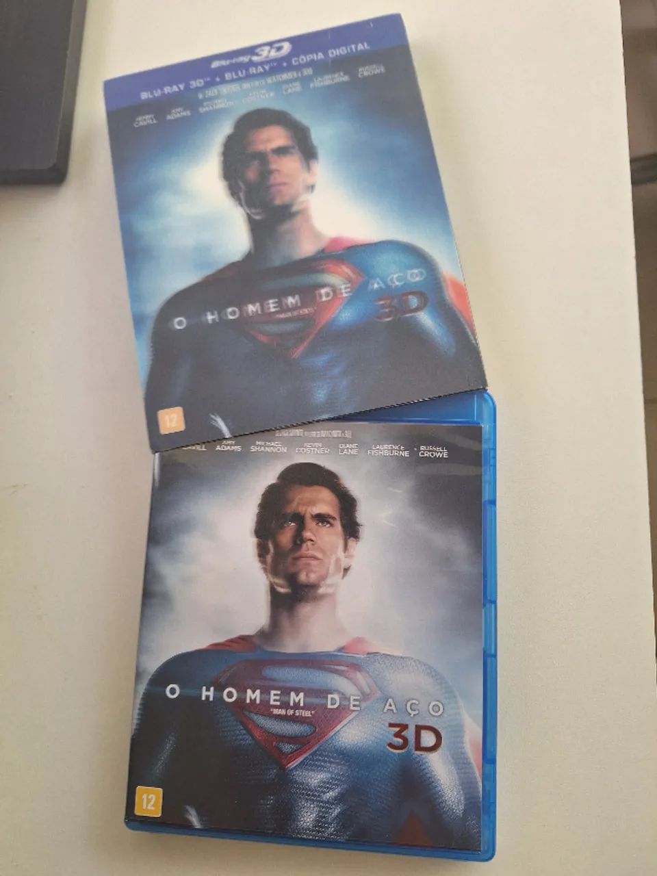 Blu-Ray 3D + 2D Superman: O Homem de Aço | Seminovo - CDs, DVDs