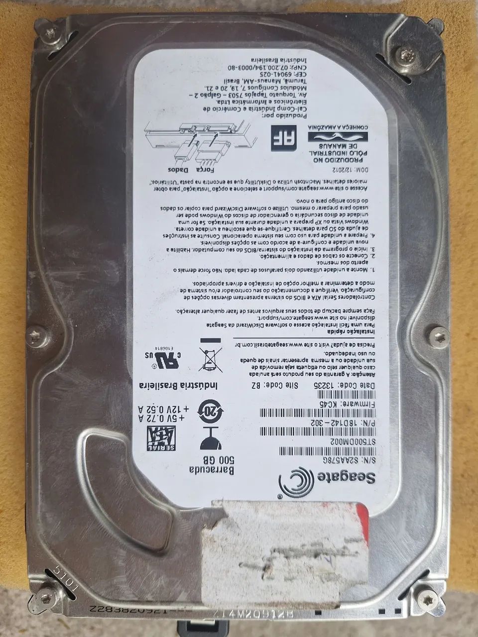 HD 500GB Seagate Barracuda