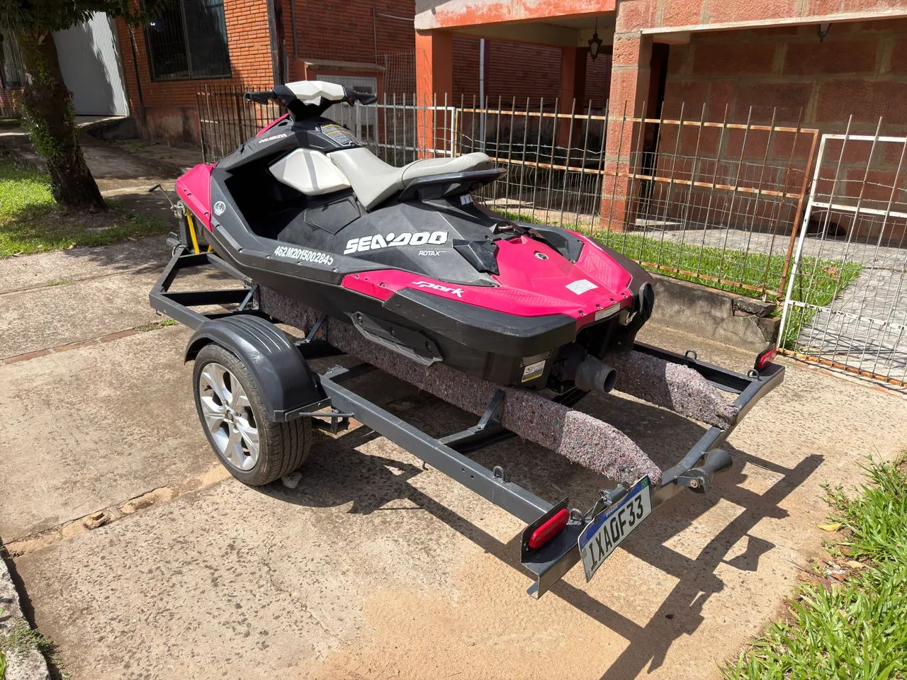 Sea-Doo Spark Rosa - Cor Rara | 120h | Reboque Revisado - Foto 3