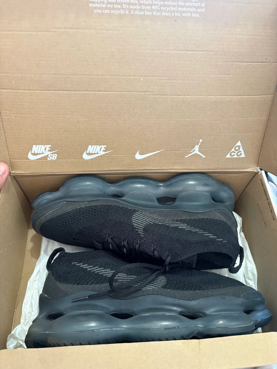 Tênis Nike scorpion triple black 42  - Foto 3
