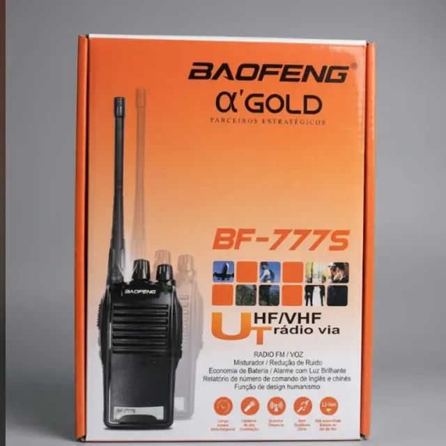 ? Rádio comunicador Gold (com dois)