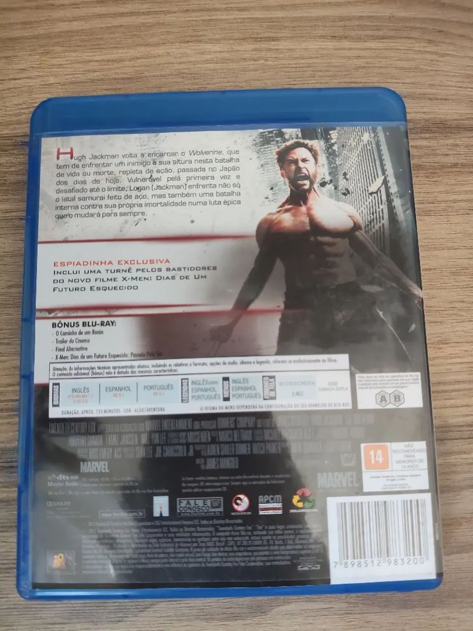 Blu-ray 3D e normal Wolverine Imortal - Foto 2