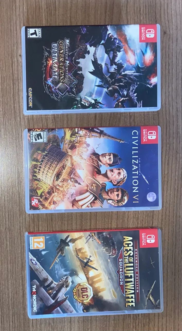 NINTENDO SWITCH V2 32GB com JOGOS - Foto 2