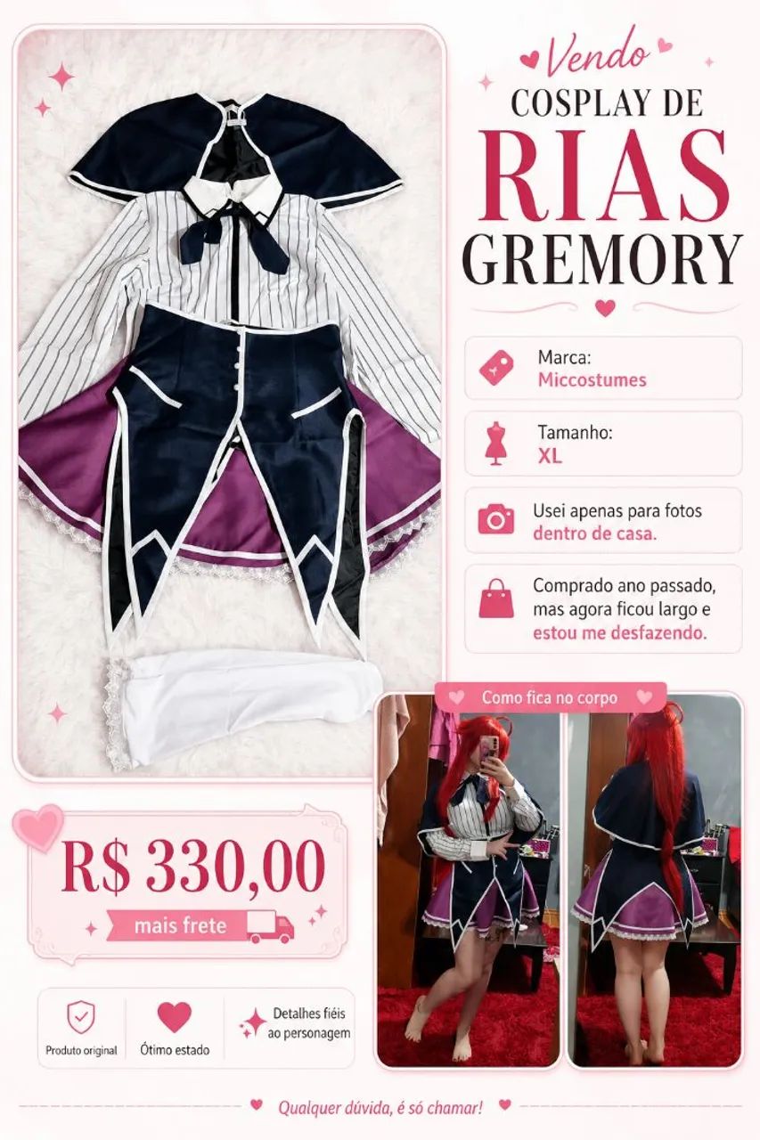 Cosplay Rias Gremory 