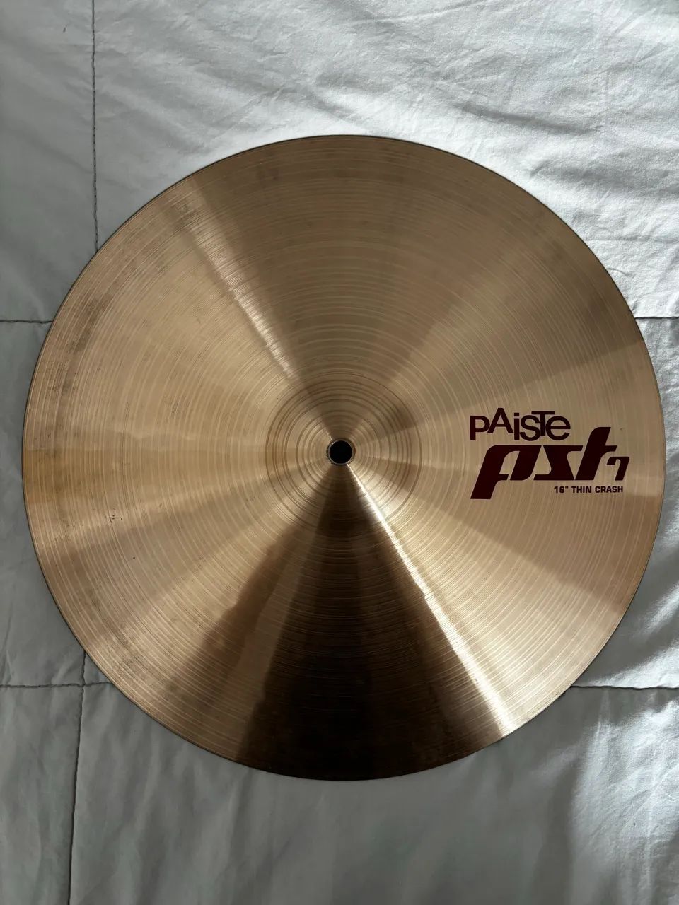 Prato Bateria Paiste PST7 Thin Crash 16 - Seminovo / Excelente Estado