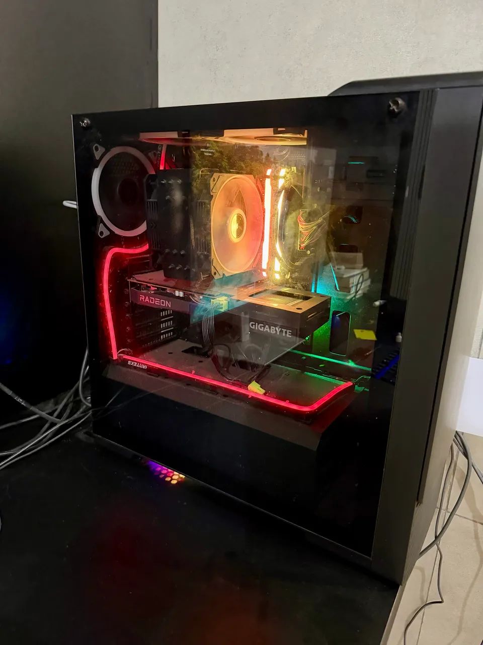 PC Gamer Ryzen 7 5700x + Radeon RX 6600 computador de Alto