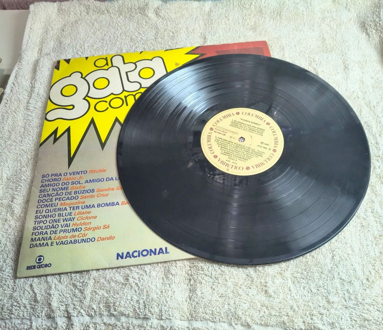 Lp vinil novela A Gata Comeu - Foto 4