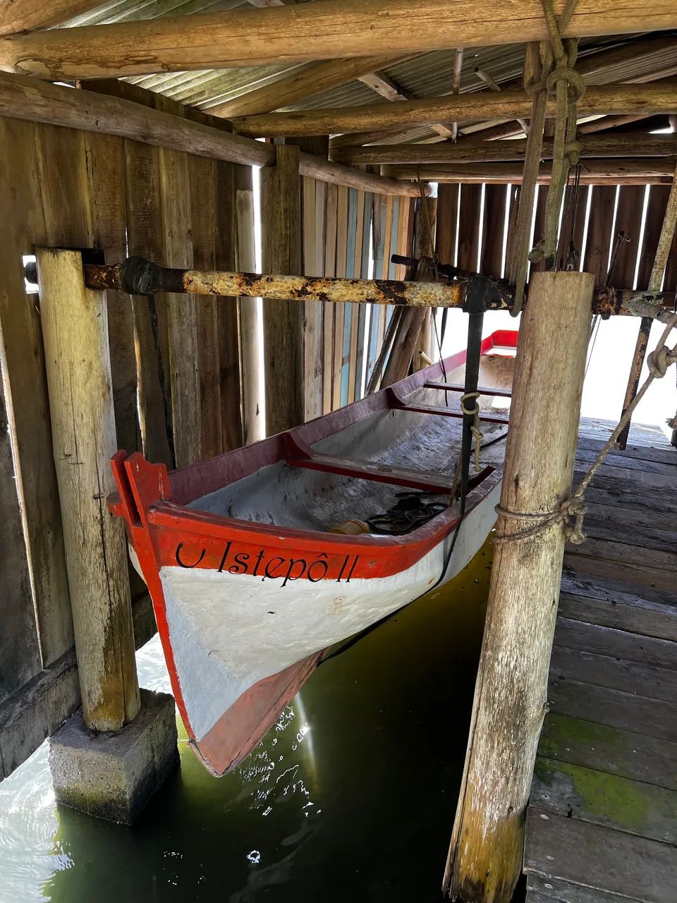 Canoa de madeira  - Foto 5