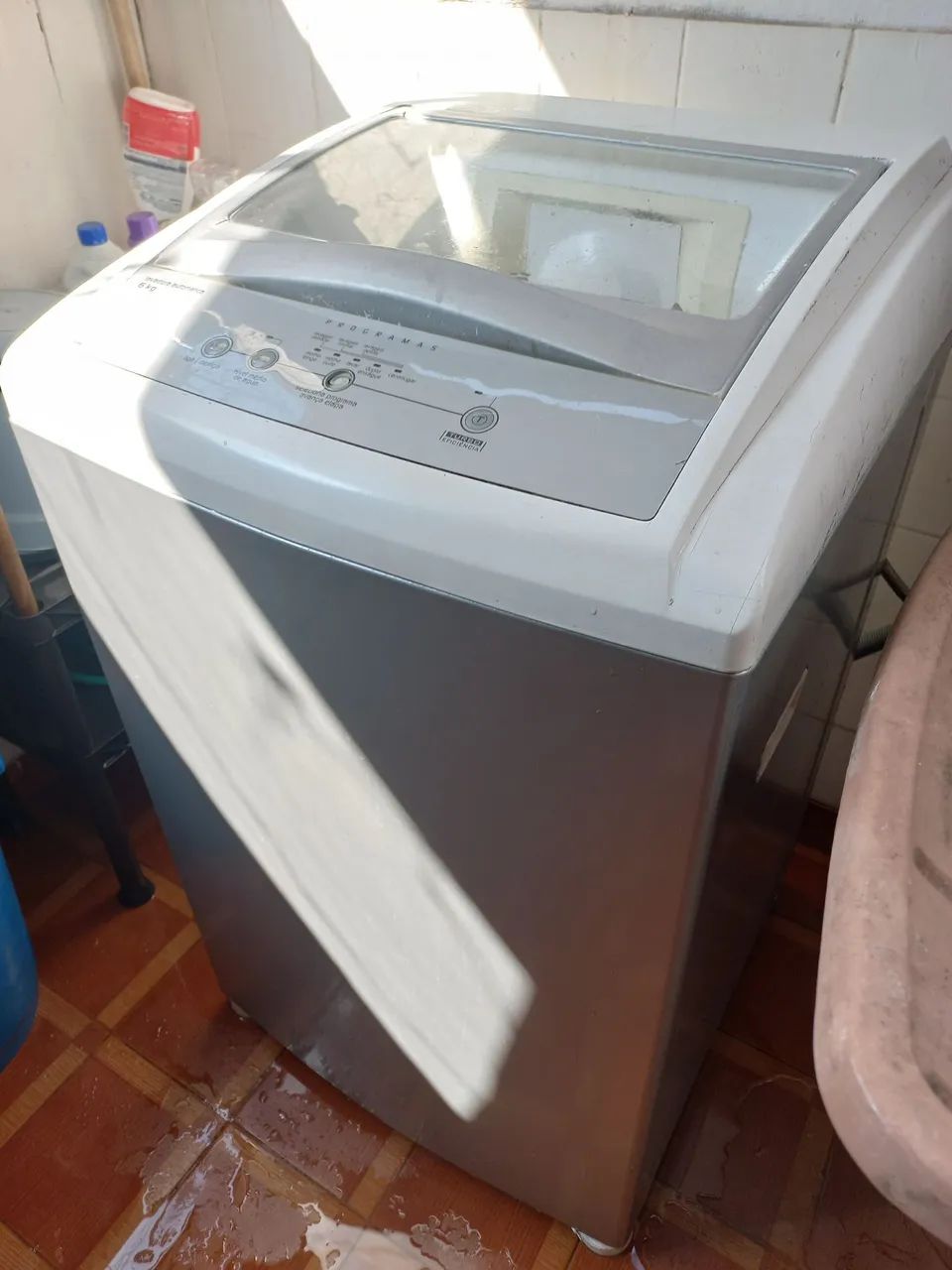 Maquina quebrada. 