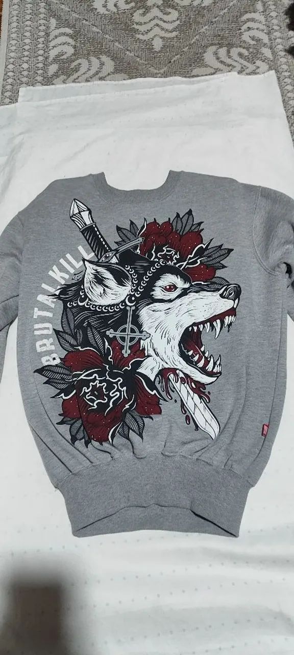 Moletom lobo Brutal Kill  - Foto 5