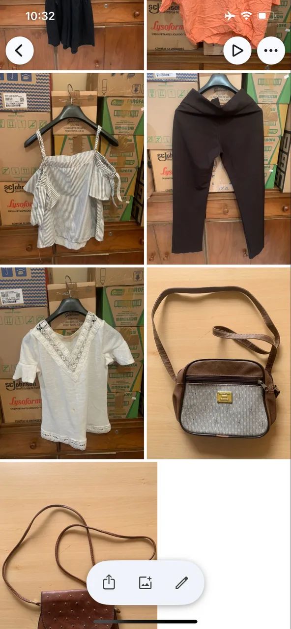 Acessórios e Roupas Seminovas - Foto 4