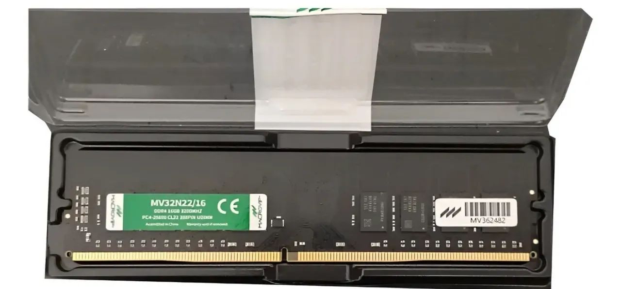 Memória Ram Macrovip Ddr4 Green 16gb Mv32n22/16 3200mhz Pt - Foto 2