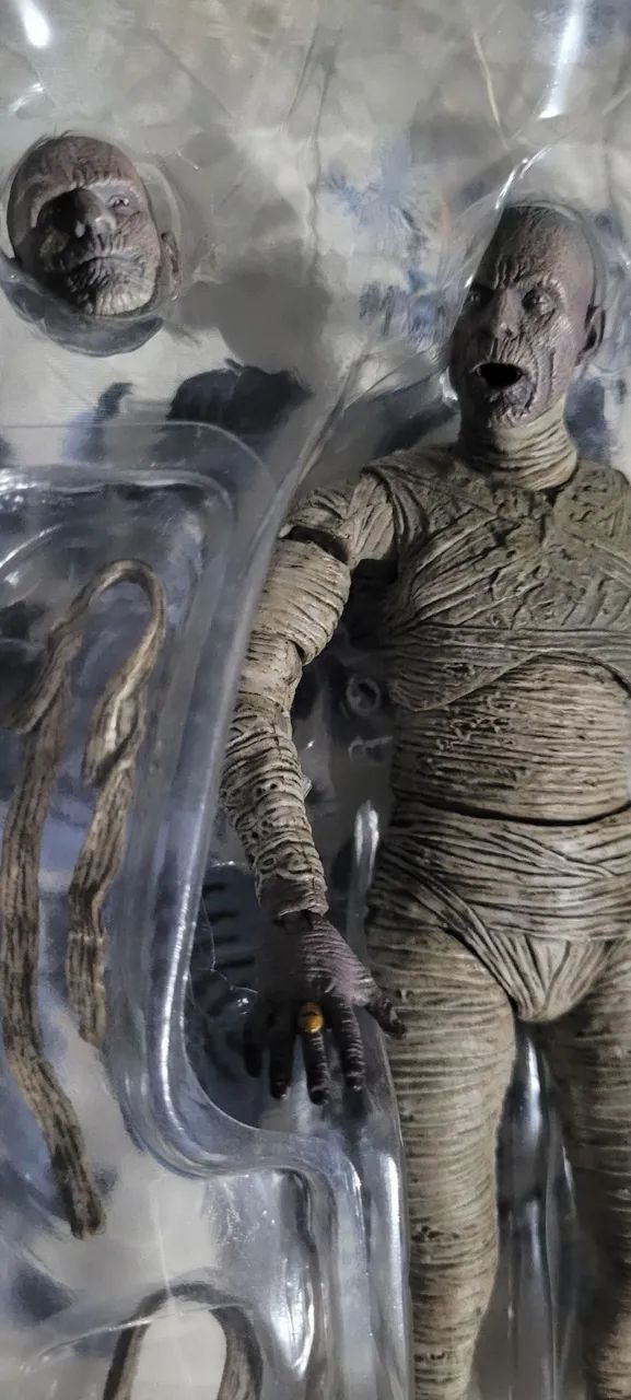 Boneco Múmia neca universal monsters action figure horror terror - Foto 2